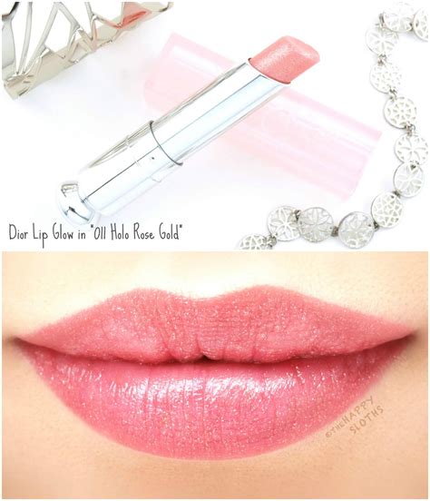 dior lip glow review rose gold